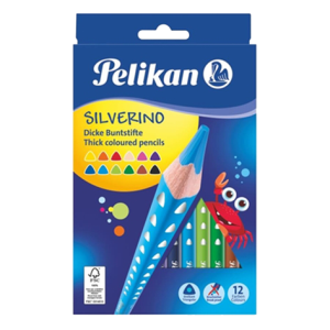 Värvipliiatsid Pelikan 12värvi