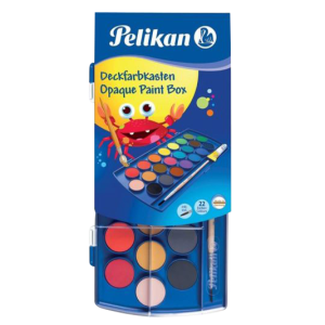 Vesivärvid Pelikan 22värvi+pintsel