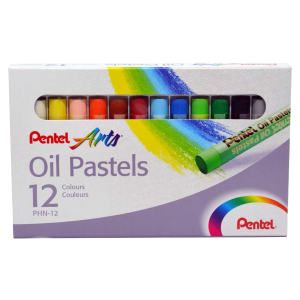 Õlipastellid Pentel Arts 12värvi