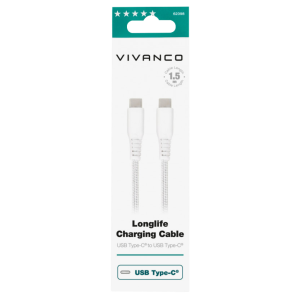 Vivanco kaabel 62398 USB-C-USB-C 1.5m va