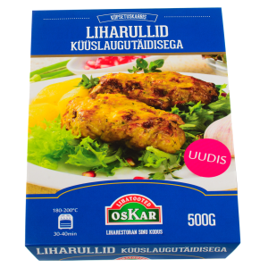 Oskar liharullid küüslaugu täidisega500g