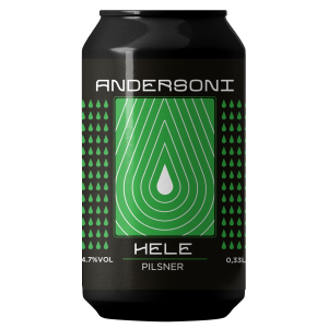 Andersoni Hele Pilsner 4.7% 0.33L prk