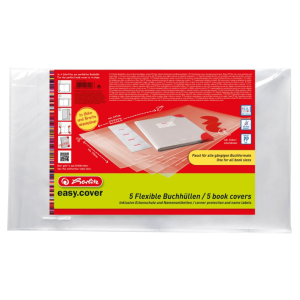 Kilekaaned raamatule Herlitz 5tk