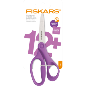 Koolikäärid Fiskars 18cm lilla