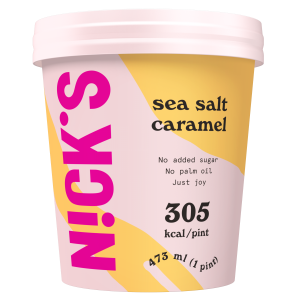 Nicks Soolakaramelli jäätis 473ml/292g