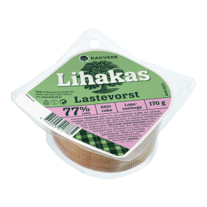 Rakvere Lihakas Lastevorst 170g viil