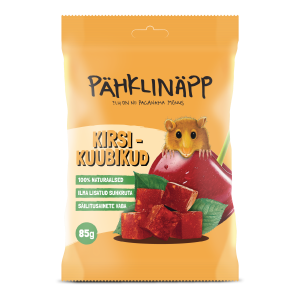 Pähklinäpp Kirsikuubikud 85g