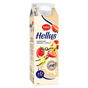Hellus Keefirijook maasika-vanilje 1kg