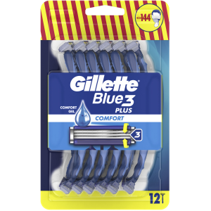 Gillette Blue3 Plus ras 12tk ühekordne