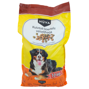 Hüva kuivt.koertele 10kg loomaliha