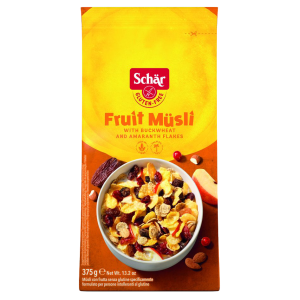 Schär Müsli 375g puuviljadega, glut.vaba