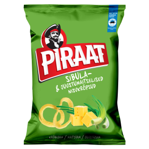 Piraat nisukrõps 150g sibula-ja juustu