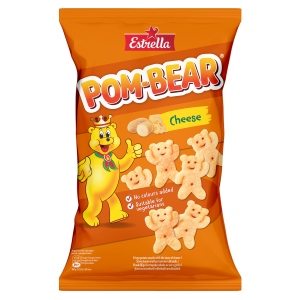 Estrella kart.snäkk Pom-Bear 65g juustu