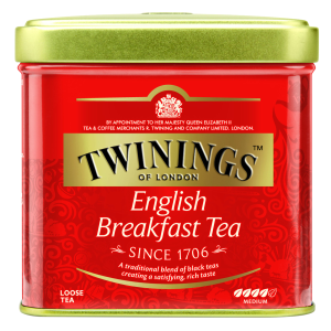 Twinings English Breakfast must tee100g