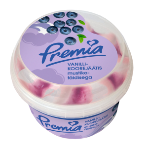 Premia vanilli-koorej.mustikatäidise250g
