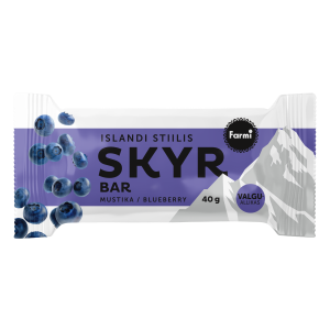 Farmi Skyr mustikadessert shok.glas.40g