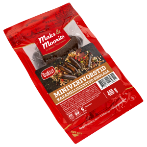 M&M Miniverivorstid karamelliseeritu400g