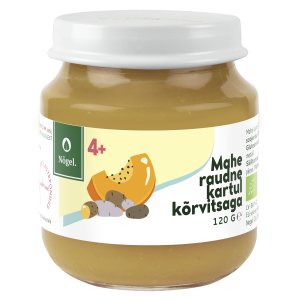 Nogel 4K Mahe kartuli-kõrvitsapüree 120g
