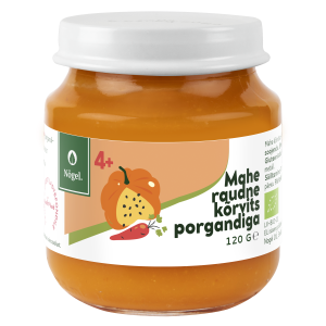 Nogel 4K Mahe kõrvitsapüree rauaga 120g