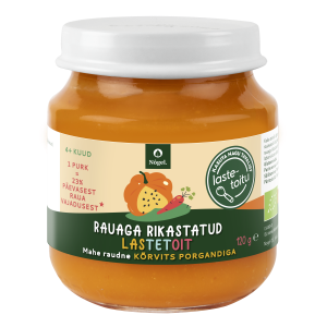 Nogel 4K Mahe kõrvitsa-porgandipüree120g