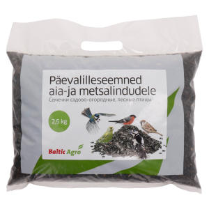 Päevalilleseemned aia-metsalindude 2.5kg