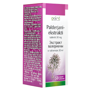 Paira palderjani ekstrakti tabletid N50