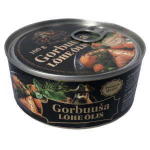 Pirate Gorbusha lõhe õlis 160g