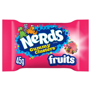 Nerds närimiskomm Clusters Fruit 45g