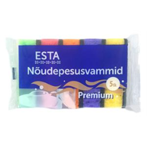Esta Premium nõudepesusvamm 5tk