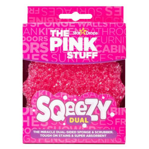 Pink Stuff Sqeezy küürimissvamm kahepoo.