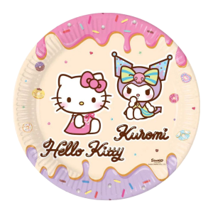 Procos taldrik Hello Kitty 23cm 8tk