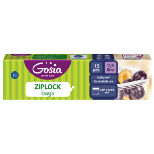 Gosia säilituskott 2.5L 15tk