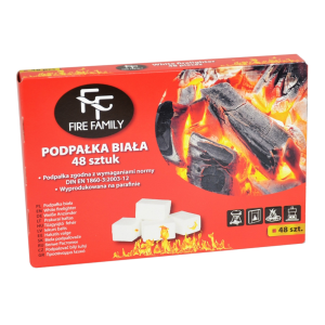 FireF süütekuubikud 48tk valged