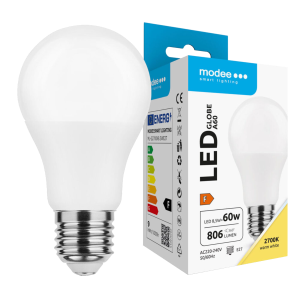 LED lamp E27 8.5W A60 806lm 2700K Modee