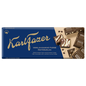 Karl Fazer piimashok.180g vanilje-kakao