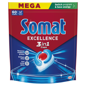 Somat nõudep/kapslid 3in1 60tk