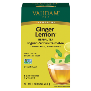 Vahdam India tee 18*1.6g ingveri-sidruni