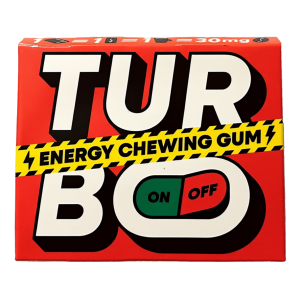 Turbo Energy Gum Watermelon 27g