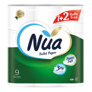 Nua tualettpaber 3-kih 9tk 140 lehte