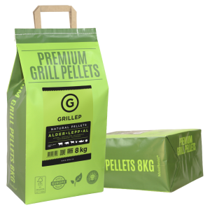 Grillep premium grillpellet 8kg lepp