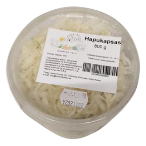 Hapukapsas porgandita 800g Verevi Food