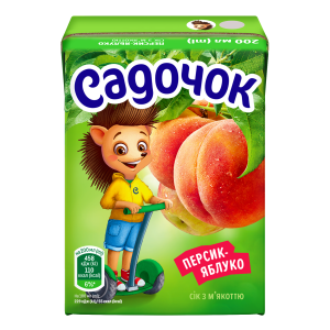 Sadochok Virsiku-õuna mahl 0.2L