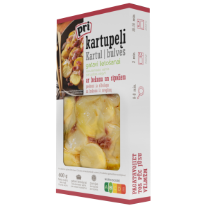 Kartuliviilud peekoni-sibula 400g Poola