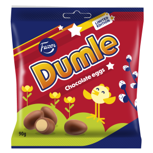 Fazer kommikott shok.munad Dumle mini90g