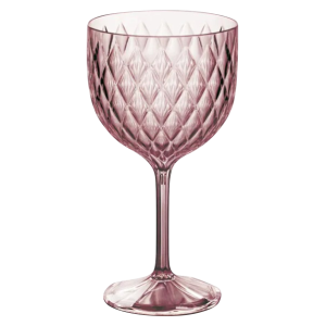 Kokteilipokaal 540ml plastik roosa