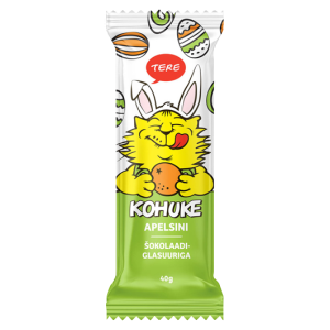 Tere kohuke apelsini shokolaadiglas.40g