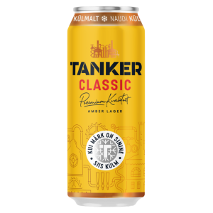 Tanker Classic hele õlu 4.7% 0.5L prk