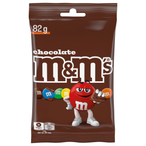 M&M s piimashok.värvilises glasuuris 82g