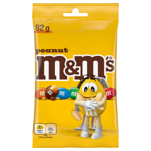 M&M s shok.värvil.glas.maapähklid 82g