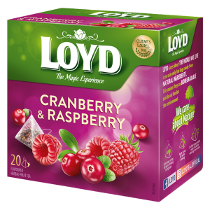 Loyd marjatee 20*2g jõhvika-vaarika